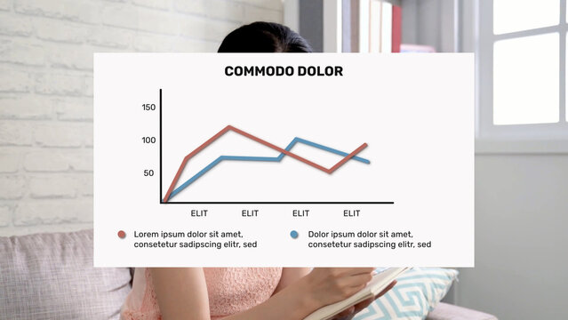 Bar Graph Chart Infographics