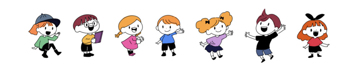 元気な子供達