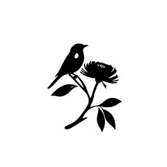 Crimson Rosella & Waratah Emblem Logo