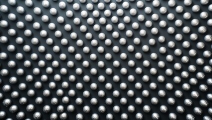 Shiny silver dots on a charcoal background creating a sparkling night sky effect