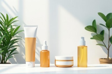 Clean, minimalist product display on white backdrop, minimal, surface