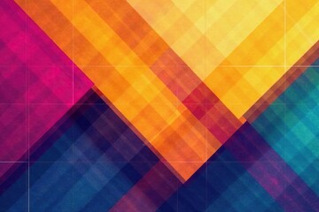 Geometric abstract shapes, vibrant color blocks , blocks, design