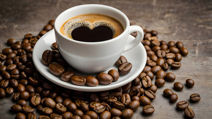 Fototapeta premium cup of coffee