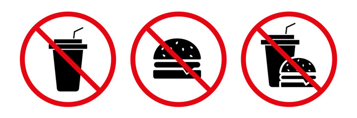 Prohibition of eating and drinking "NO AI"