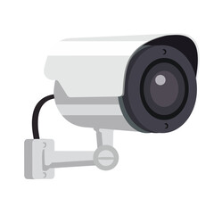 Illustration of Security Camera flat