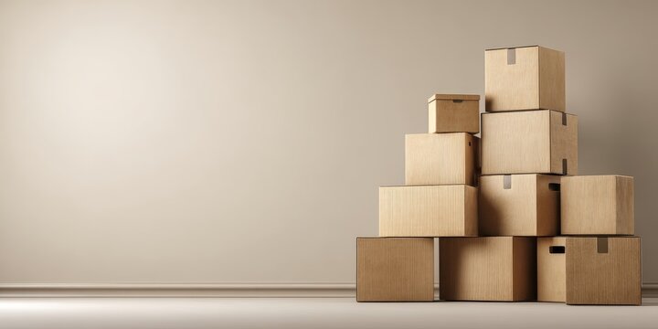 Stacking Cardboard Boxes: A Guide to Efficient Packing and Storage Techniques for Moving and Organization