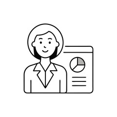 business man with speech bubble