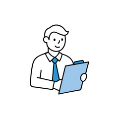 businessman with laptop