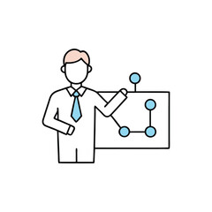 doctor with stethoscope and medical chart