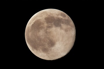 Obraz premium Full Moon, Earth's Satellite