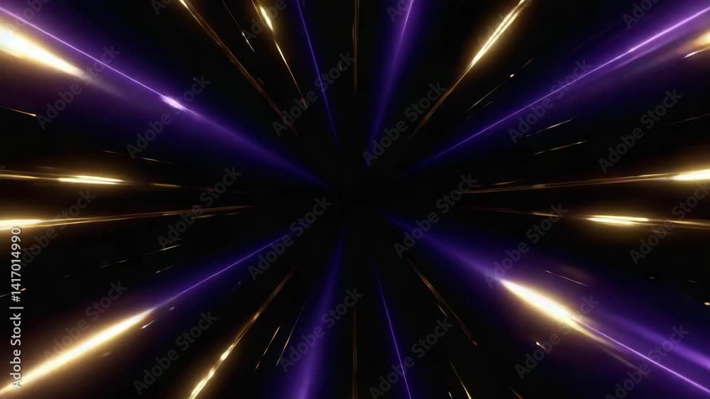 Sticker dynamic light bursts create a mesmerizing visual experience