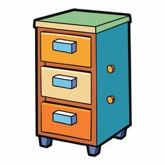 cabinet with drawers