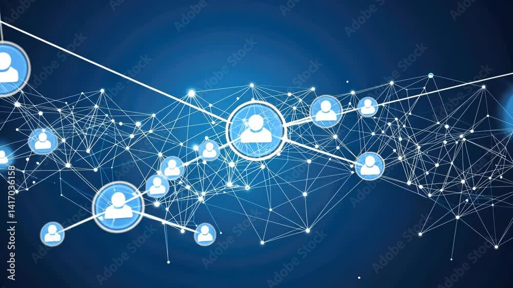 Poster explore how digital connections and user interactions shape our technology landscape while emphasizi