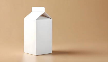 white milk carton mockup