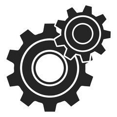  Gear Icon Machinery Parts Vector Art Illustration Design