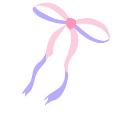 pink ribbon bow