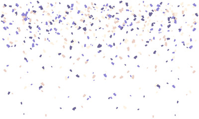 Abstract pastel confetti shower on white background.  Perfect for celebrations, backgrounds, website design, or adding a festive touch to any project. Evokes joy, celebration, and lightheartedness.