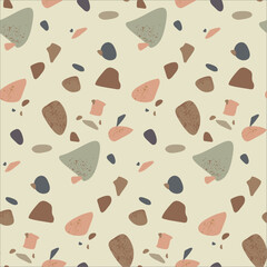 Seamless geometric  abstract pattern in vector imitation of a mineral stone.eps