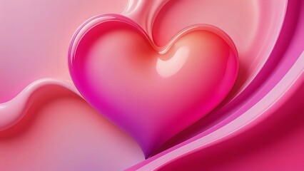 pink heart background