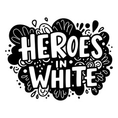 Bold, stylized lettering with whimsical doodle elements. Ideal for health, medical, or inspirational marketing or editorial use.