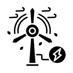 Eolic Energy Icon