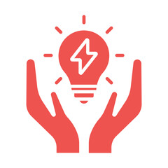 Obraz premium Save Energy Icon