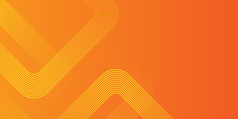 Abstract orange gradient geometric shape futuristic background. geometry shine and layer element vector for presentation design. Suit for business, corporate, institution, party, festive, seminar. 