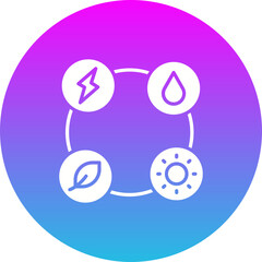 Energy Sources Icon
