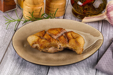 Delicous roasted duck breast fillet