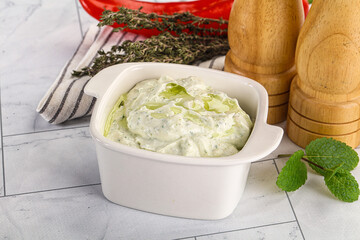 Greek feta dip with oil