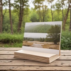 open book on the grass