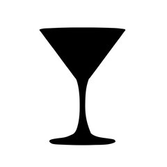 Minimalist black silhouette of a layered shooter glass symbolizing the B-52 cocktail