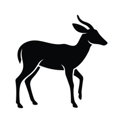deer silhouette vector