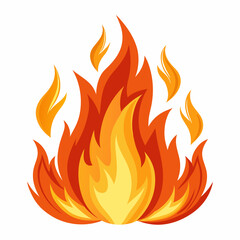 fire flames vector
