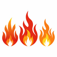 fire flames collection