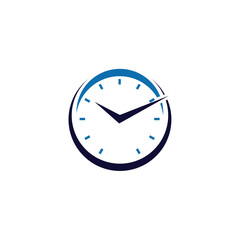 time logo design symbol illustration vector