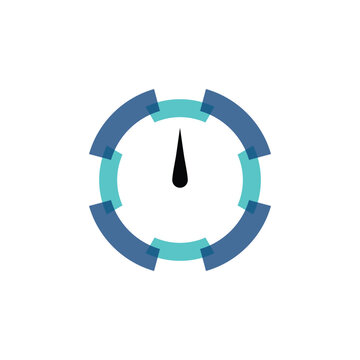 time logo design symbol illustration vector