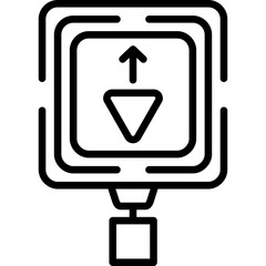 Yield Ahead Icon