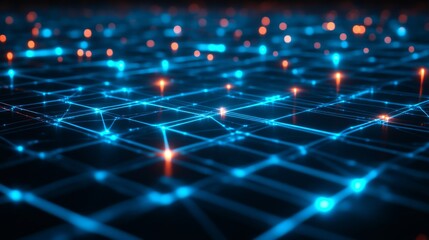 Dynamic data visualization digital realm abstract graphic high-tech environment futuristic viewpoint
