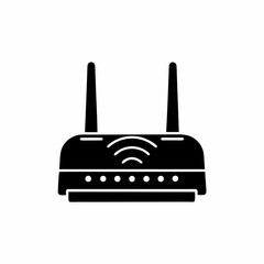 creative details Router icon Vector Illustration 