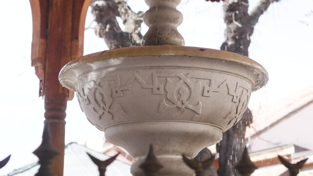 close up hazi husrev-beg bosque fountain sarajevo bosnia and herzegovina old town
