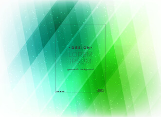 Flat vector. Minimal geometric background. Dynamic shapes composition. Eps10 vector.