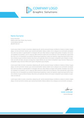Obraz premium Corporate business pad design template