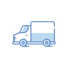 Delivery Van Vector icon
