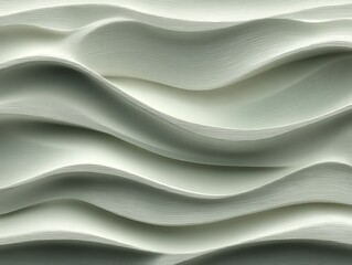 Obraz premium Abstract waves flow with light and shadow forming smooth curves