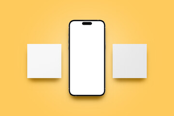 Social Media Post Mockup - Phone Mockup