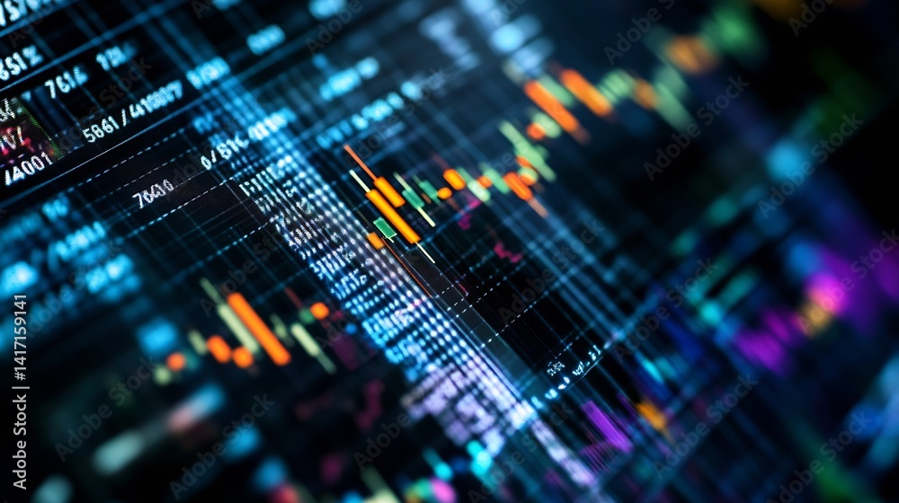Poster Abstract Data Visualization with Colorful Graphs and Charts for Digital Analysis and Insights : Generative AI