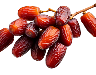  Firefly Pile of dried dates close up, top view, created with Generative AI