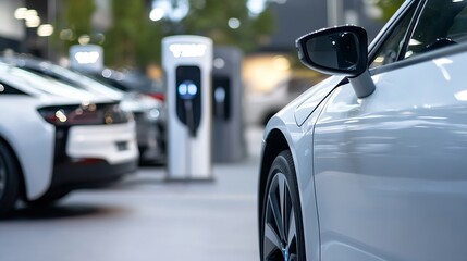 Modern Electric Vehicles Charging at Innovative Charging Stations in Urban Setting : Generative AI