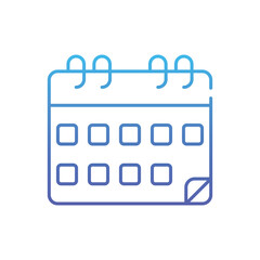 Schedule Vector icon